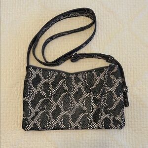 HOBO Paulette Pixel Snake Crossbody